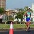 Asuncion (PAR): Caio Bonfim (BRA) and Viviane Santana Lyra (BRA) are the winner of 20km walk of the 12th edition of the South American Games